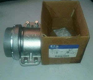 CROUSE-HINDS 721, 3-1/2" FMC SQUEEZE CONNECTOR, MI, NEW, FREE SHIPPING  - Picture 1 of 6