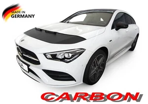 SUJETADOR CAPÓ ASPECTO CARBONO para Mercedes MB CLA C118 X118 2019 - PROTECTOR STONEGUARD - Imagen 1 de 4
