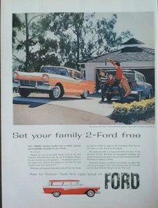 1957 vintage Ford Failane 500 Town Victoria, Del Rio Ranch Wahon - Picture 1 of 1