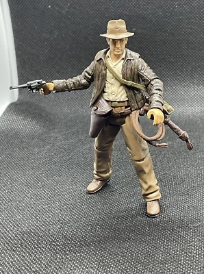 Hasbro Indiana Jones Action Figure 3.75" w/Accessories INDY Raiders 2007 MINT - Image 1 of 4