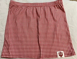 Zoozatz Medium Womens IU Indiana University Cheerleading Skirt Crimson Red NEW - Imagen 1 de 6