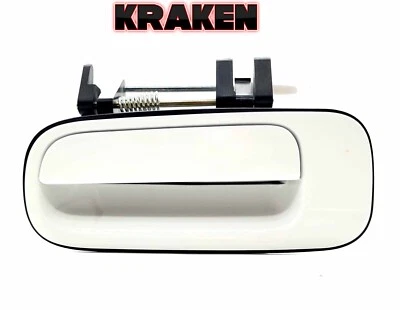 Outside Door Handle For Toyota Camry 1992-1996 Left Rear White 040 - Image 1 of 4