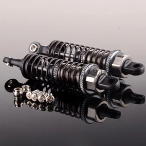 Ammortizzatore grigio 2 P 70 mm per Himoto 1/18 E18XBL Elcetric Spino Buggy M602 - Foto 1 di 1