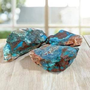 Natural Shattuckite Raw Loose Rough Designer Gemstone Mix Size - Picture 1 of 2