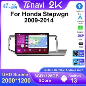 For Honda STEPWGN Android CarPlay Car Radio GPS Multimedia Video Player Screen - Picture 1 of 32