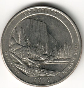 USA - 2010P - Washington ¼ Dollar - Yosemite - Rare - #11203 - Picture 1 of 2