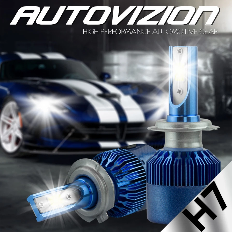 AUTOVIZION LED HID Headlight kit H7 White for Mercedes-Benz SLK55 AMG 2005-2016 - Image 1 of 1