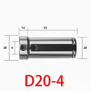 D20-4 Boccola portautensili CNC tornio fresa adattatore per SBHA 20-20 25-20 - Foto 1 di 6