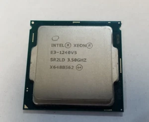 Intel Xeon E3-1240V5 3.50GHz 4-Core 8MB CPU Processor LGA 1151 | SR2LD | Tested! - Picture 1 of 2