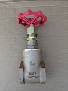 "Kitz AK125E n. 40 200wog 1 1/2 in 125 valvola a globo filettata bronzo 1 1/2" - Foto 1 di 8