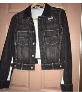 Pepe Jeans Of UK Denim Ladies Jacket Size Medium - Picture 1 of 6