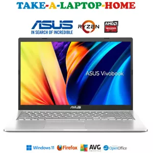 ASUS Ryzen Laptop Windows11 FHD 15.6" Widescreen Rapid SSD Drive Radeon Graphics - Picture 1 of 9