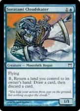 4 Soratami Cloudskater - LP - Champions of Kamigawa - mtg - x4 4x