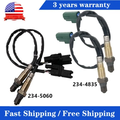 Sensor de oxígeno aguas arriba y aguas abajo 4X para Infiniti QX56 Nissan Titan 2004-2006 Armada Foto 1 de 4