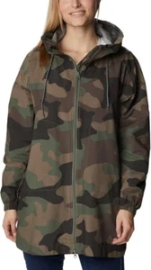 Chaqueta larga estampada Columbia Little Fields para mujer, 2XL - Imagen 1 de 2