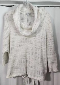 Suéter Top Para Mujer Sobre Capucha Cuello Manga Corta Poli Spandex Talla S - Imagen 1 de 6