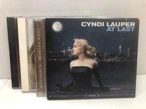 Lot 4 Pop Female Music CDs Cyndi Lauper Mariah Kelly Clarkson Gloria Estefan - Bild 1 von 9