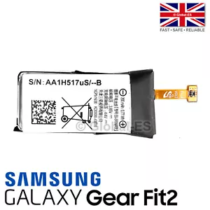 Samsung Galaxy Gear Fit 2 200mAh EB-BR360ABE Battery - SM-R360 SCH-R360 - Picture 1 of 1