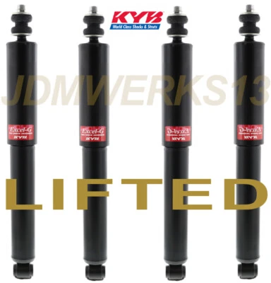 Amortiguadores KYB 4 Performance para ISUZU TROOPER 89 90 91 1991 elevado de 2 a 3 pulgadas Foto 1 de 4