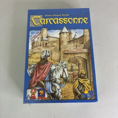 Carcassonne Medieval Board Game Rio Grande Games 2000 Edition NEW and Sealed - Image 1 of 2