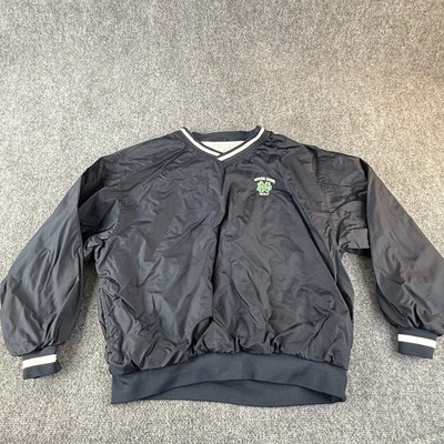 Chaqueta Notre Dame Para Hombre XL Azul Sport-Tek Golf Pull Over Bolsillos en V Foto 1 de 4