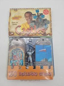 Burgbau Karten Bauset mit Ritter Figur Klutz 150 Teile Spielzeug - Bild 1 von 8