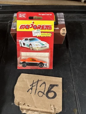 Majorette Pontiac Fiero Made In France  Cracked Bubble Diecast - Image 1 of 4