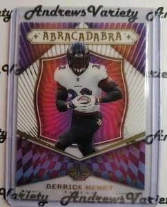2024 Panini Illusions - Derrick Henry ABRACADABRA #10 Baltimore Ravens - Picture 1 of 4