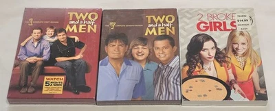 Two and a Half Men: Seasons 1 & 7 (DVD) & 2 Broke Girls Season 1 - NEW SEALED - Image 1 of 4