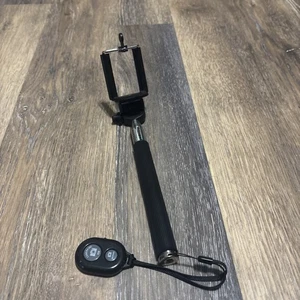 Selfie ausziehbares Stick Einbeinstativ mit separater Fernbedienung für Smartphone 45" ausziehbar - Bild 1 von 7