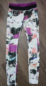 Lululemon Speed Tight III in Luxtreme Pigment Wave Multi Color Print Größe 6 - Bild 1 von 6