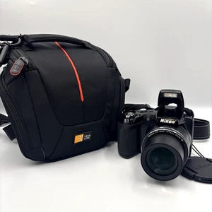 Nikon COOLPIX L310 14.1MP Digital Camera 21x Optical Zoom + Case - Picture 1 of 14