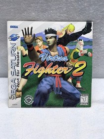 Virtua Fighter 2 Sega Saturn Good Used Condition Sleeved Video Game