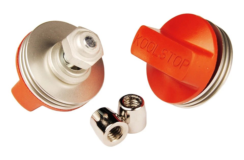 KOOL STOP Old School BMX Aletas Bicicleta Pastillas de Freno PLATA SALMÓN Foto 1 de 1