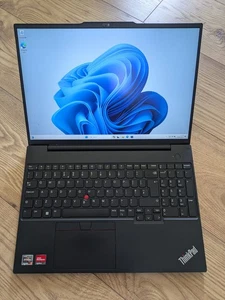 Lenovo ThinkPad E16 Gen 1 Ryzen 7 7730U 2.0GHz 16GB RAM 512GB 16" Warranty 07/26 - Picture 1 of 9