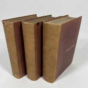 Antique Washington Irving Life Of George BOOK SET COMPLETE Stuyvesant 1857 - Imagen 1 de 24