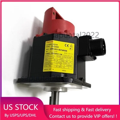 1PC New FANUC A06B-0031-B075#0008 Servo Motor A06B0031B075#0008 Fast Ship - Image 1 of 4