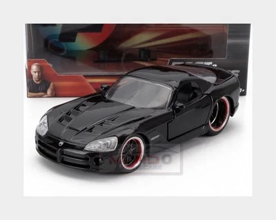 1:32 JADA Dodge Letty'S Viper Srt-10 Coupe 2003 Fast & Furious 7 Black JADA32612 - Immagine 1 di 2