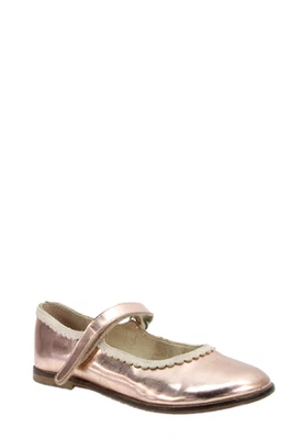 Mini Boden Girls Buckled Mary Jane Flats Pink Size 2 - Image 1 of 4