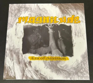 Magnitude Era of attrition 7" NEW straight edge hardcore Ecostrike Earth Crisis - Picture 1 of 3
