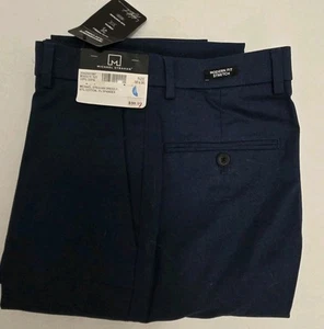New Blue  Michael Strahan Men Performance Flex Chino Pants Sz 34 - Picture 1 of 5