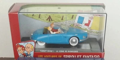 Voiture SPIROU ET FANTASIO : La Turbo-Rhino 1 - La corne de rhinocéros (SCELLÉ) - Photo 1/4