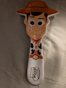 NEW Disney Pixar Toy Story Woody Kitchen Spoon Rest Ceramic Cowboy spoonrest HTF - Picture 1 of 2