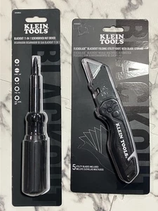 🎃 Klein Tools Blackout Series - 11-in-1 & Utility Knife [Limited Ed / 2025] 🎃 - Picture 1 of 2