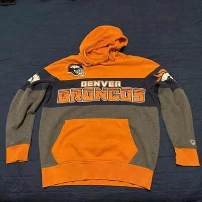 Pullover con Capucha Denver Broncos Manos Altas Talla Mediana Muy Buen Estado  Foto 1 de 4