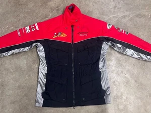 Vintage Honda Racing Jacket Red Large Official Product Woody Woodpecker. Rider - Picture 1 of 19