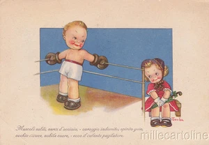 * SCATOLA - Bambini, Illustrazione della Tomba 1947 - Foto 1 di 1