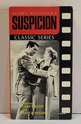 Suspicion-VHS Tape/Alfred Hitchcock/Cary Grant Foto 1 de 4