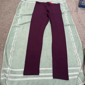 Forever 21 Womens Legging Long Aubergine Size Medium New With Tags - Picture 1 of 5