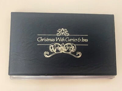 FDC Primer Día Cubierta Fleetwood Navidad con Currier e Ives Octubre 1976 - Juego de 6 Foto 1 de 4